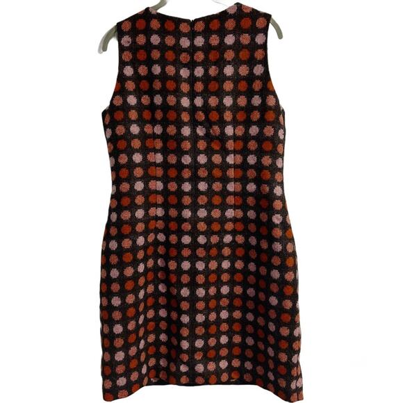 Boden British Tweed by Moon Wool Shift Dress Sleeveless 100% Wool Size 8 - Picture 2 of 7